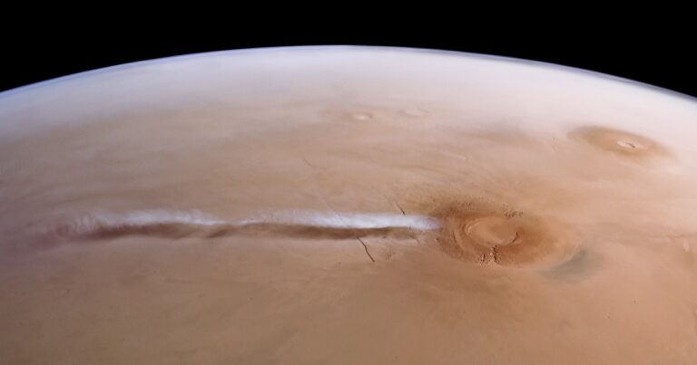 Check out this incredible cloud atlas of Mars