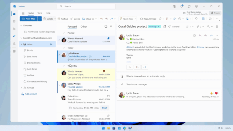 Cram for your next meeting with Microsoft’s new Copilot feature in Outlook, AI-Powered ‘Meeting Prep’