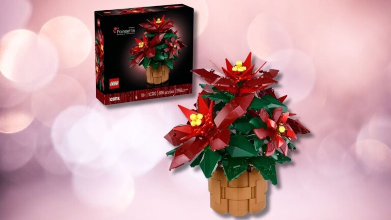 Best LEGO Icons Poinsettia set deal: Save  at Amazon